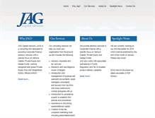 Tablet Screenshot of jagcapadvisors.com